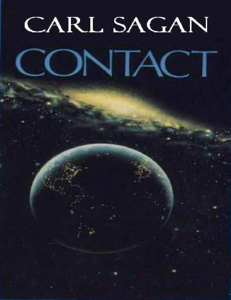 Contact German Edition Carl Sagan Kitap Kapağı