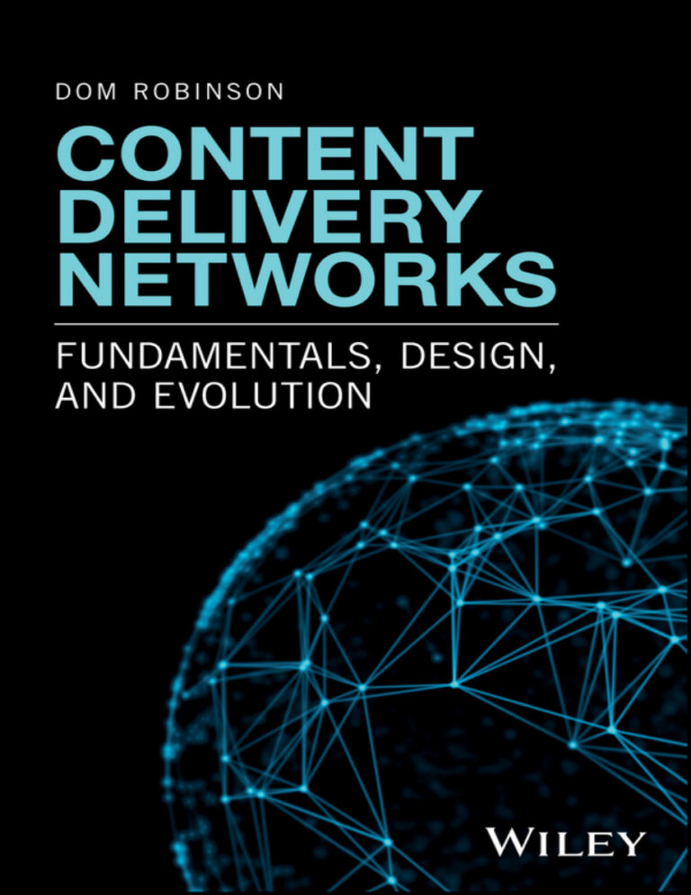 Content Delivery Networks Fundamentals Design and Evolution Dom Robinson Kitap Kapağı