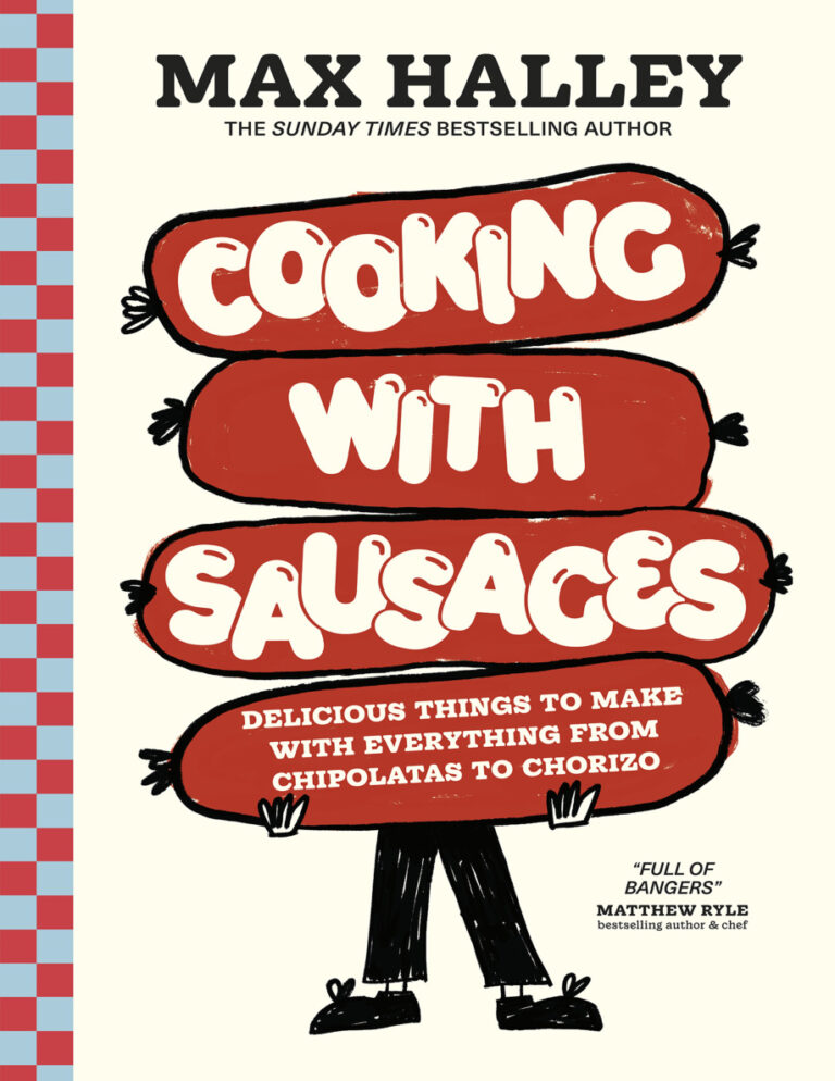 Cooking with Sausages Max Halley Kitap Kapağı