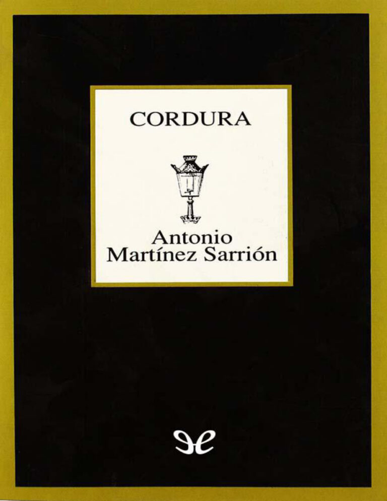 Cordura Spanish Edition Antonio Martinez Sarrion Kitap Kapağı