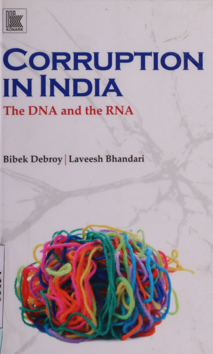 Corruption in india the dna and the rna Bhandari Laveesh Kitap Kapağı