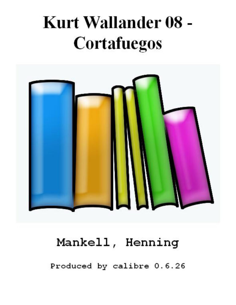 Cortafuegos Mankell Henning Kitap Kapağı