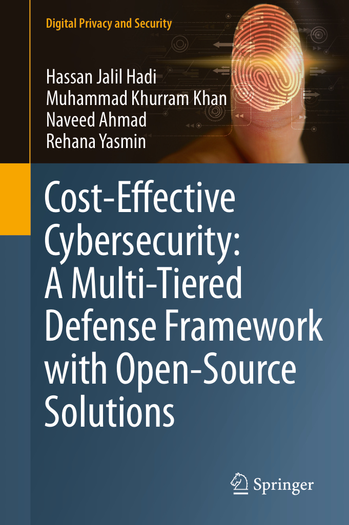 Cost Effective Cybersecurity Hassan Jalil Hadi Kitap Kapağı