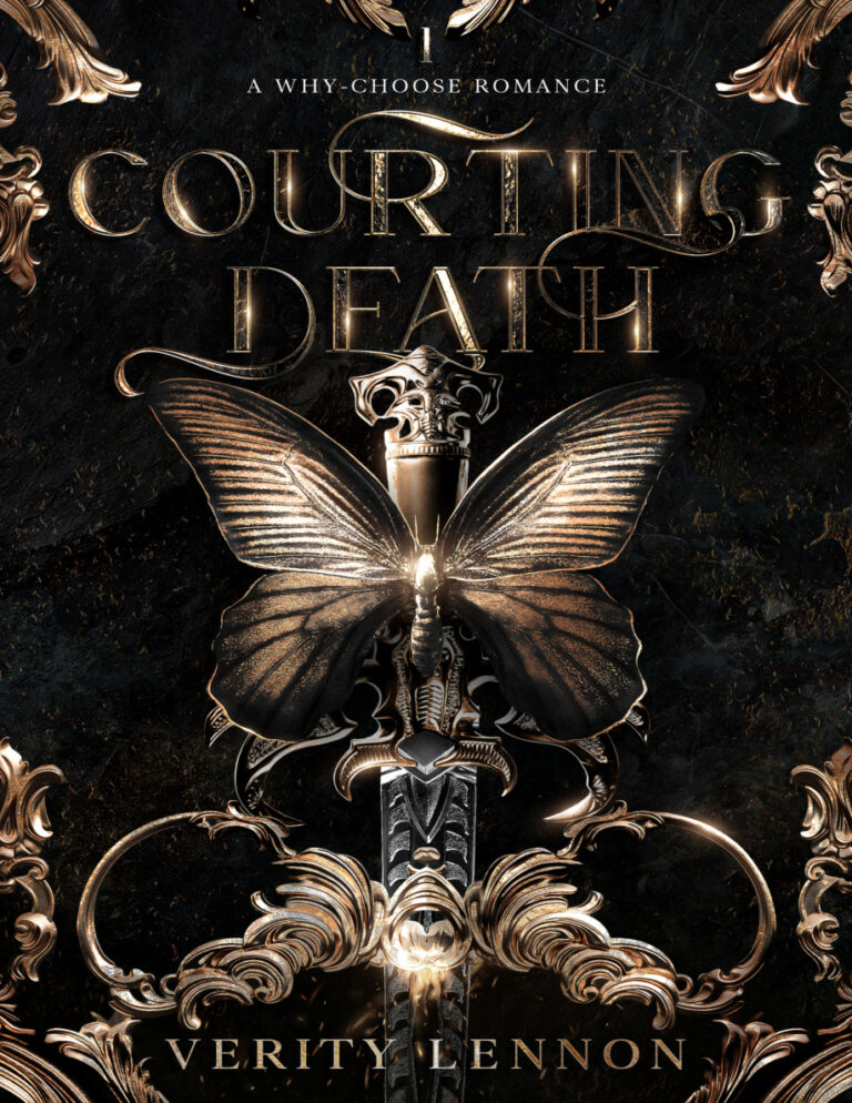 Courting Death Verity Lennon Kitap Kapağı