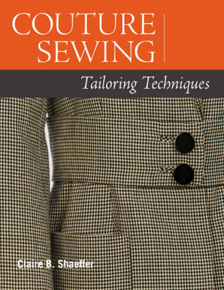 Couture Sewing Tailoring Techniques Claire B Shaeffer Kitap Kapağı