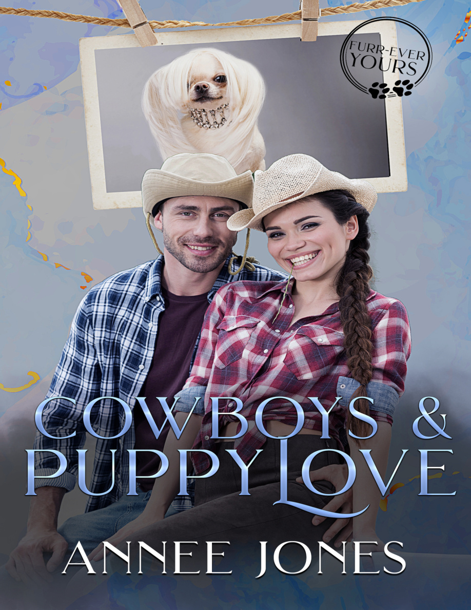 Cowboys and puppy love Annee Jones Kitap Kapağı