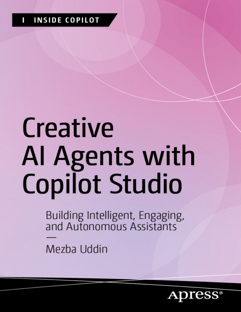 Creative AI Agents with Copilot Studio Mezba Uddin Kitap Kapağı
