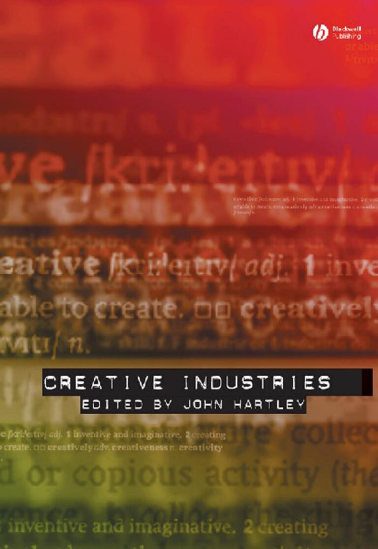Creative Industries John Hartley Kitap Kapağı