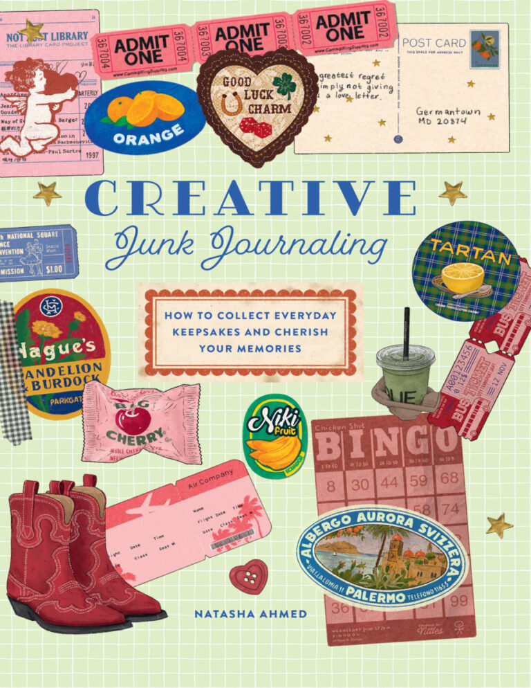 Creative Junk Journaling Natasha Ahmed Kitap Kapağı