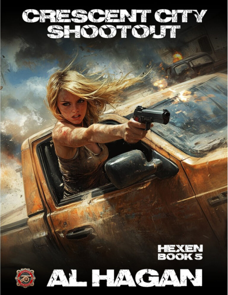 Crescent City Shootout Hexen Book 5 Al Hagan Kitap Kapağı