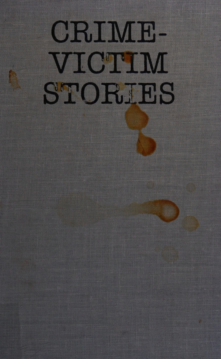 Crime victim Stories New York Citys Urban Folklore Eleanor F Wachs Kitap Kapağı