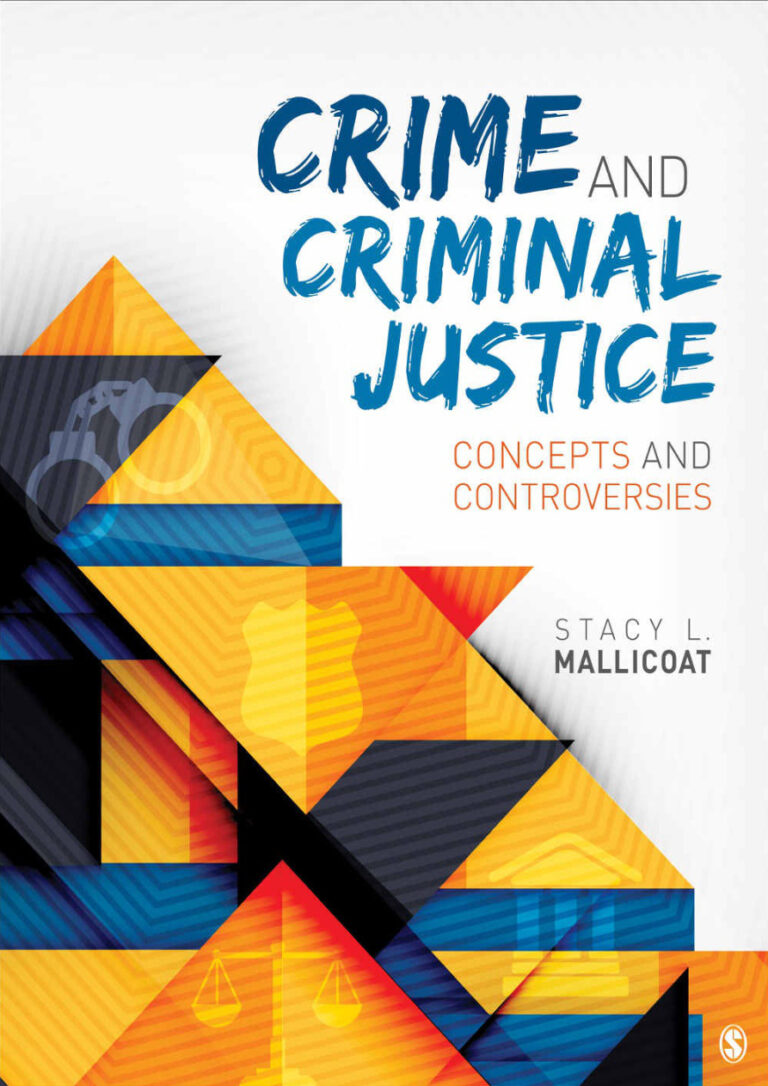 Crime and Criminal Justice Stacy Mallicoat Kitap Kapağı