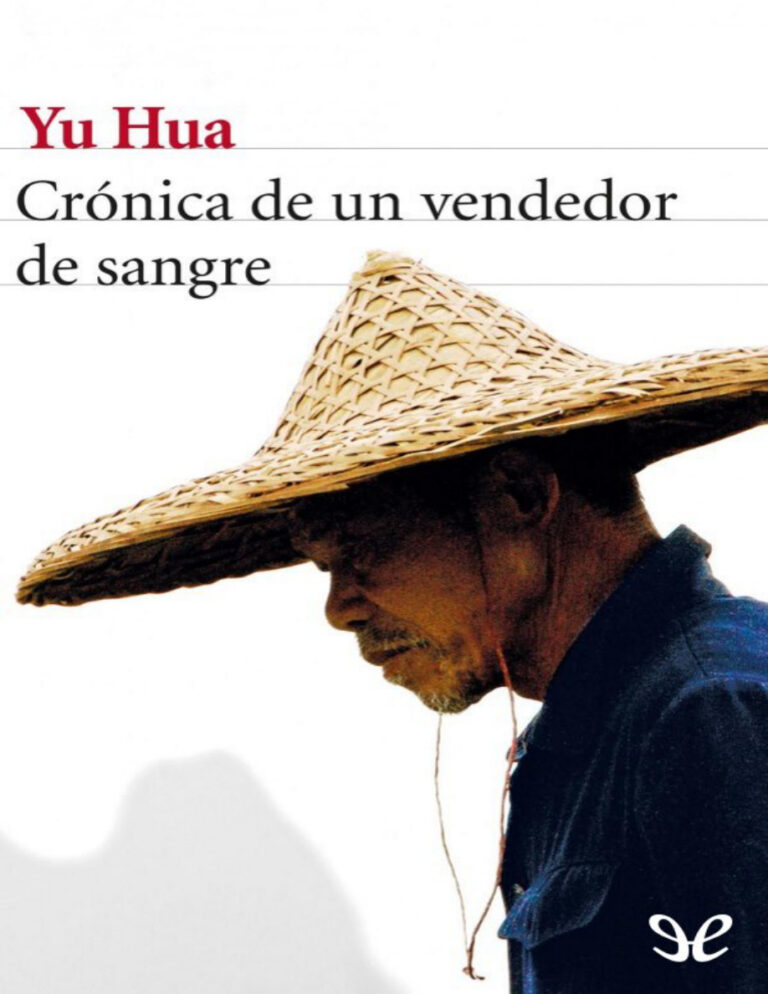 Cronica de un vendedor de sangre Yu Hua Kitap Kapağı