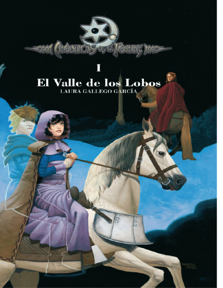 Cronicas de la Torre I El Valle de los Lobos Spanish Edition Laura Gallego Kitap Kapağı