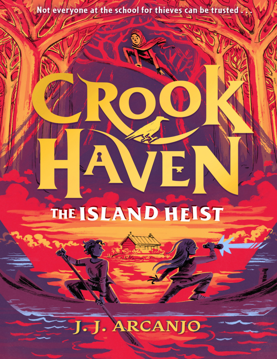 Crookhaven The Island Heist JJ Arcanjio Kitap Kapağı
