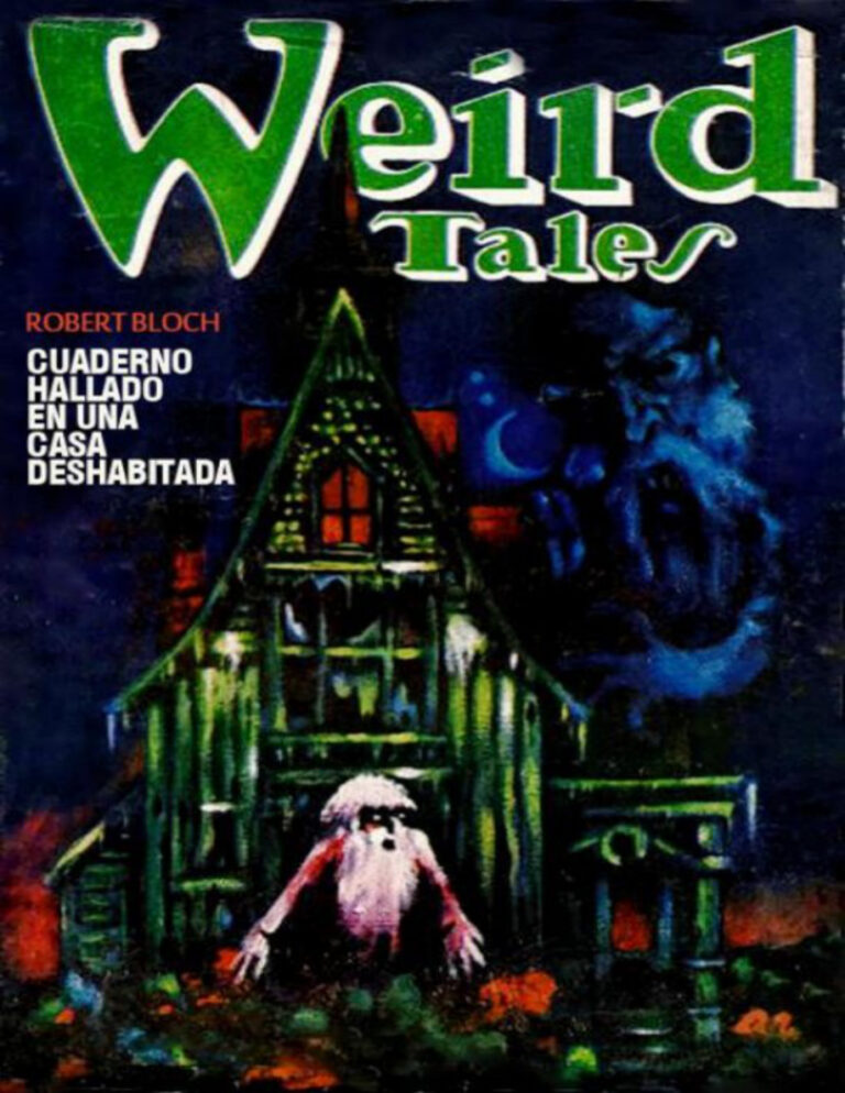 Cuaderno Hallado En Una Casa Deshabitada Robert Bloch Kitap Kapağı