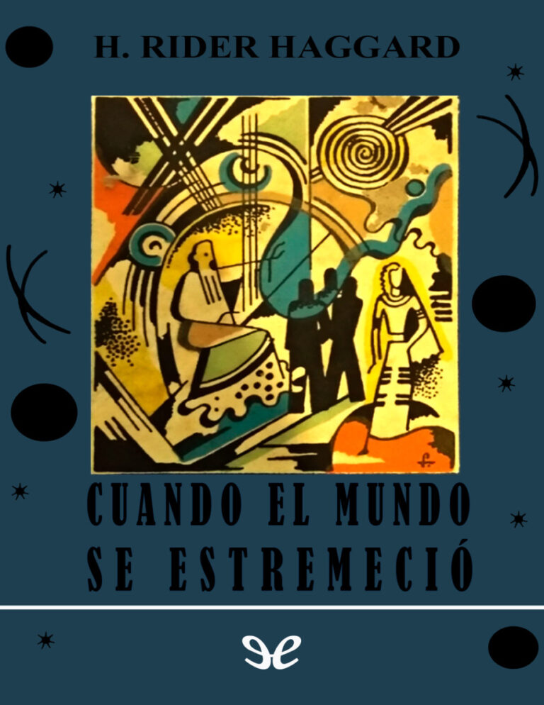 Cuando el mundo se estremecio Henry Rider Haggard Kitap Kapağı