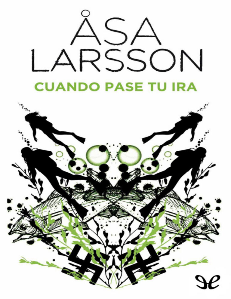 Cuando pase tu ira Larsson Asa Kitap Kapağı