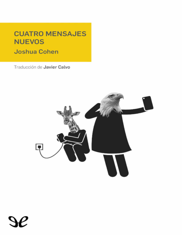 Cuatro mensajes nuevos Spanish Edition Joshua Cohen Kitap Kapağı