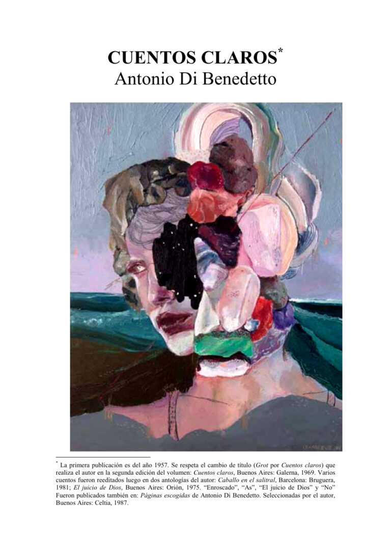 Cuentos claros Spanish Edition Di Benedetto Antonio Kitap Kapağı