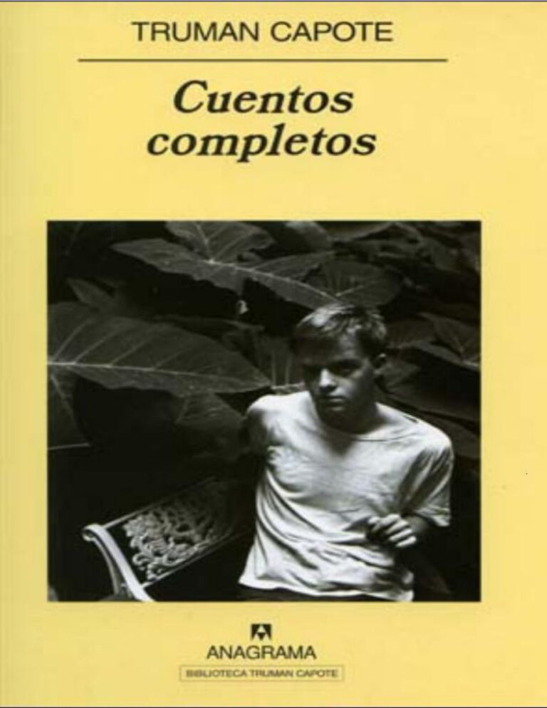 Cuentos completos Truman Capote Kitap Kapağı