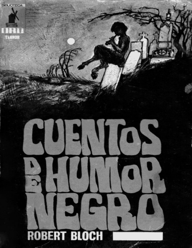 Cuentos de humor negro Robert Bloch Kitap Kapağı