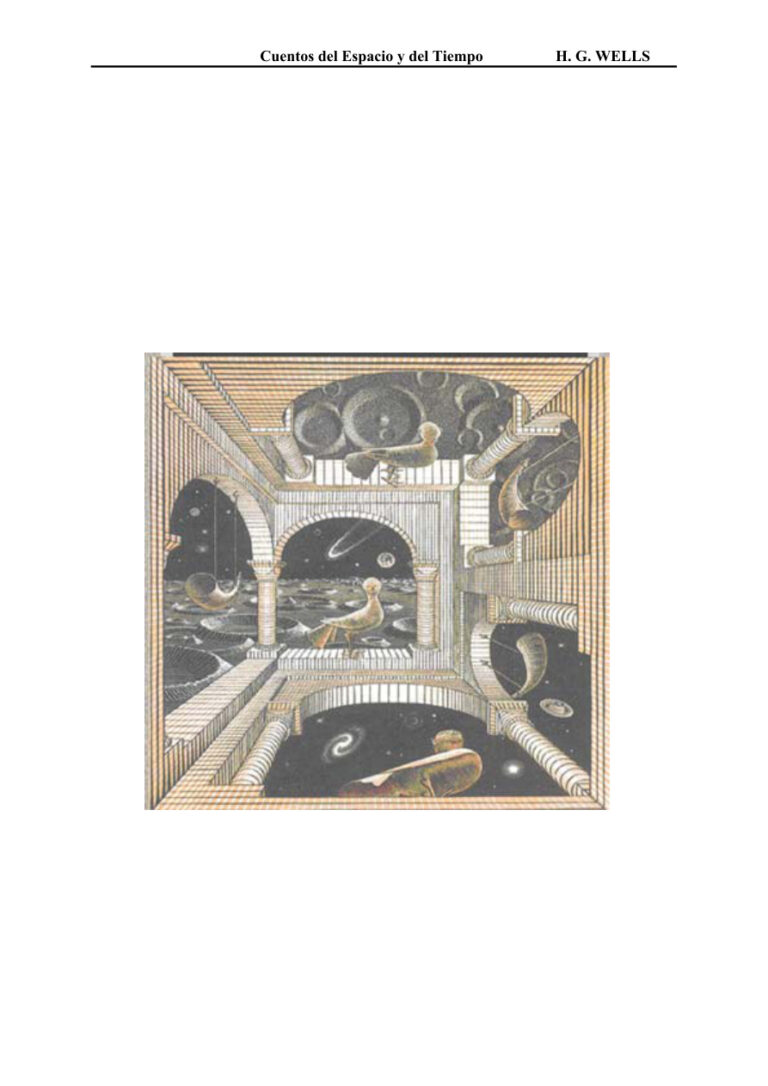 Cuentos del Espacio y del Tiempo H G Wells Kitap Kapağı