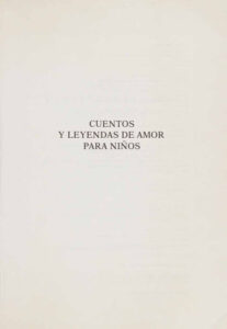 Cuentos y leyendas de amor para ninos Spanish Edition Ernesto Morales Kitap Kapağı