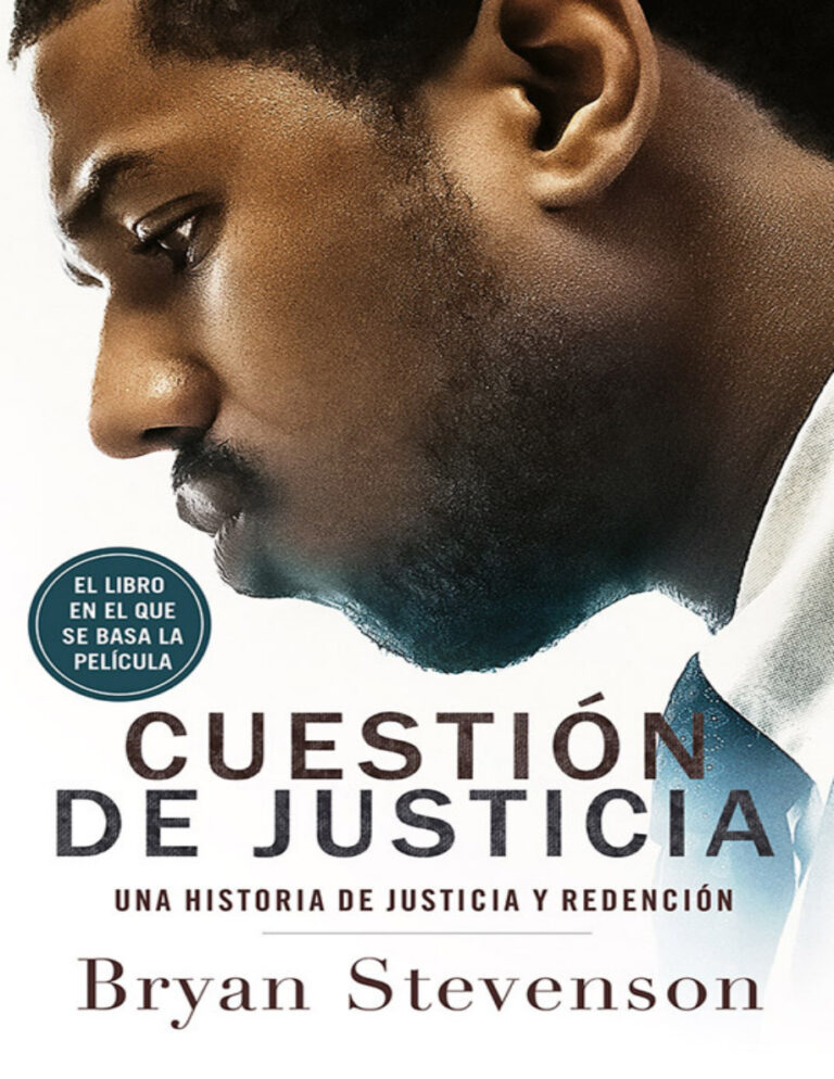 Cuestion de justicia Bryan Stevenson Kitap Kapağı