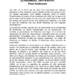Cuidado Terrestre Poul Anderson Kitap Kapağı