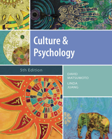 Culture and Psychology David Matsumoto Kitap Kapağı