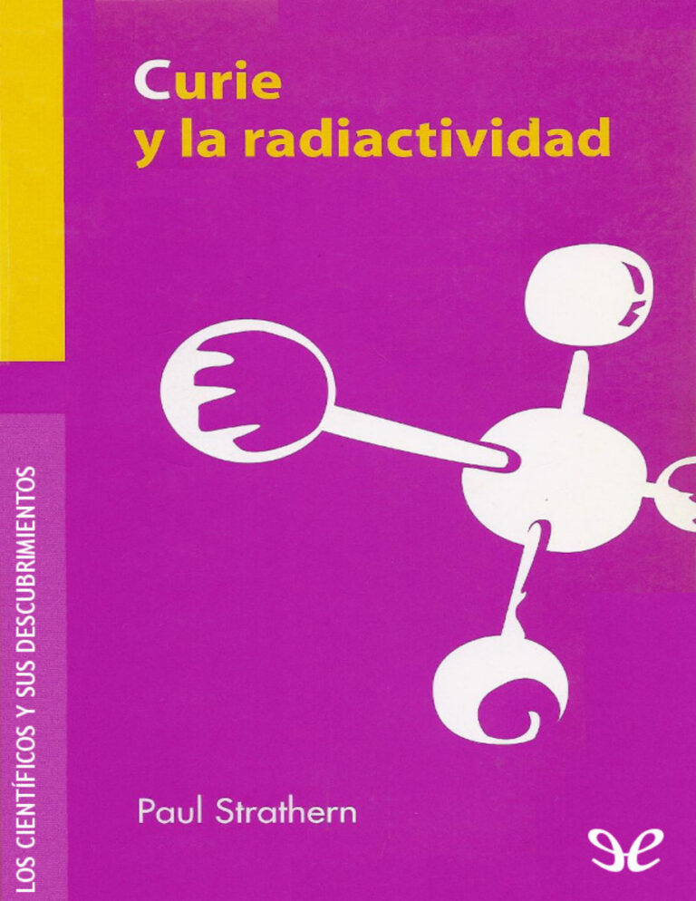 Curie y la radiactividad Paul Strathern Kitap Kapağı