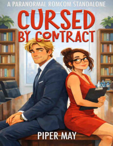 Cursed by Contract Piper May Kitap Kapağı