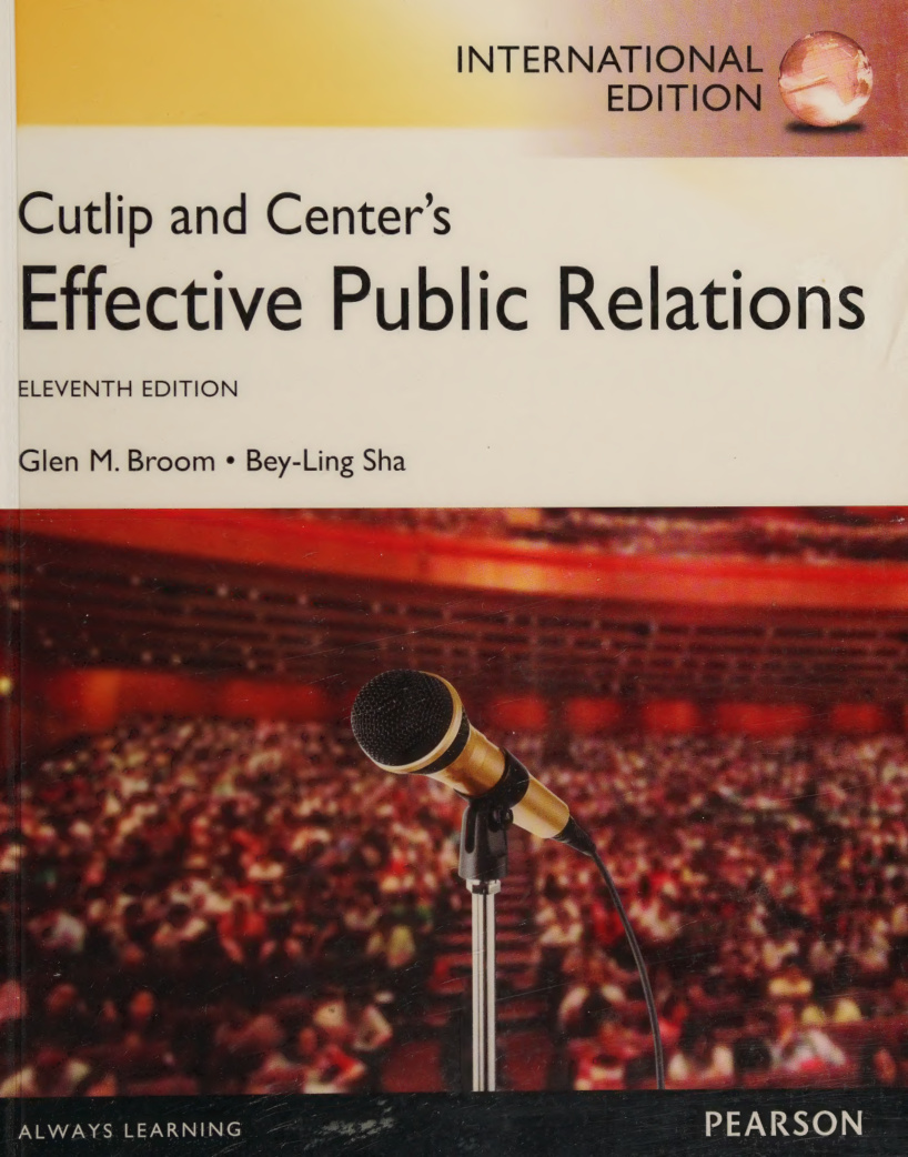 Cutlip and Center's Effective Public Relations PDF Download