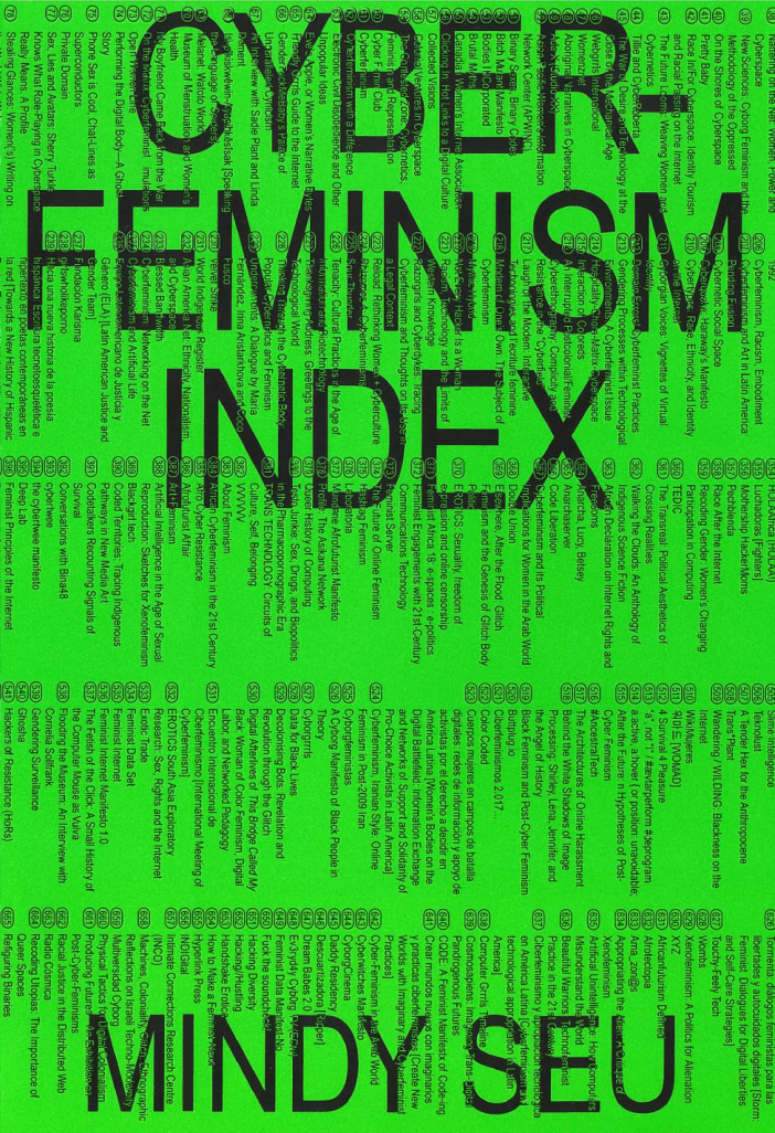 Cyberfeminism Index Mindy Sey Kitap Kapağı