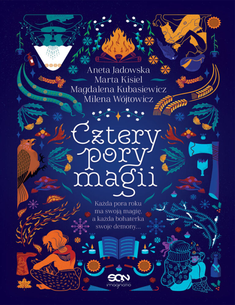 Cztery pory magii Polish Edition Aneta Jadowska Kitap Kapağı