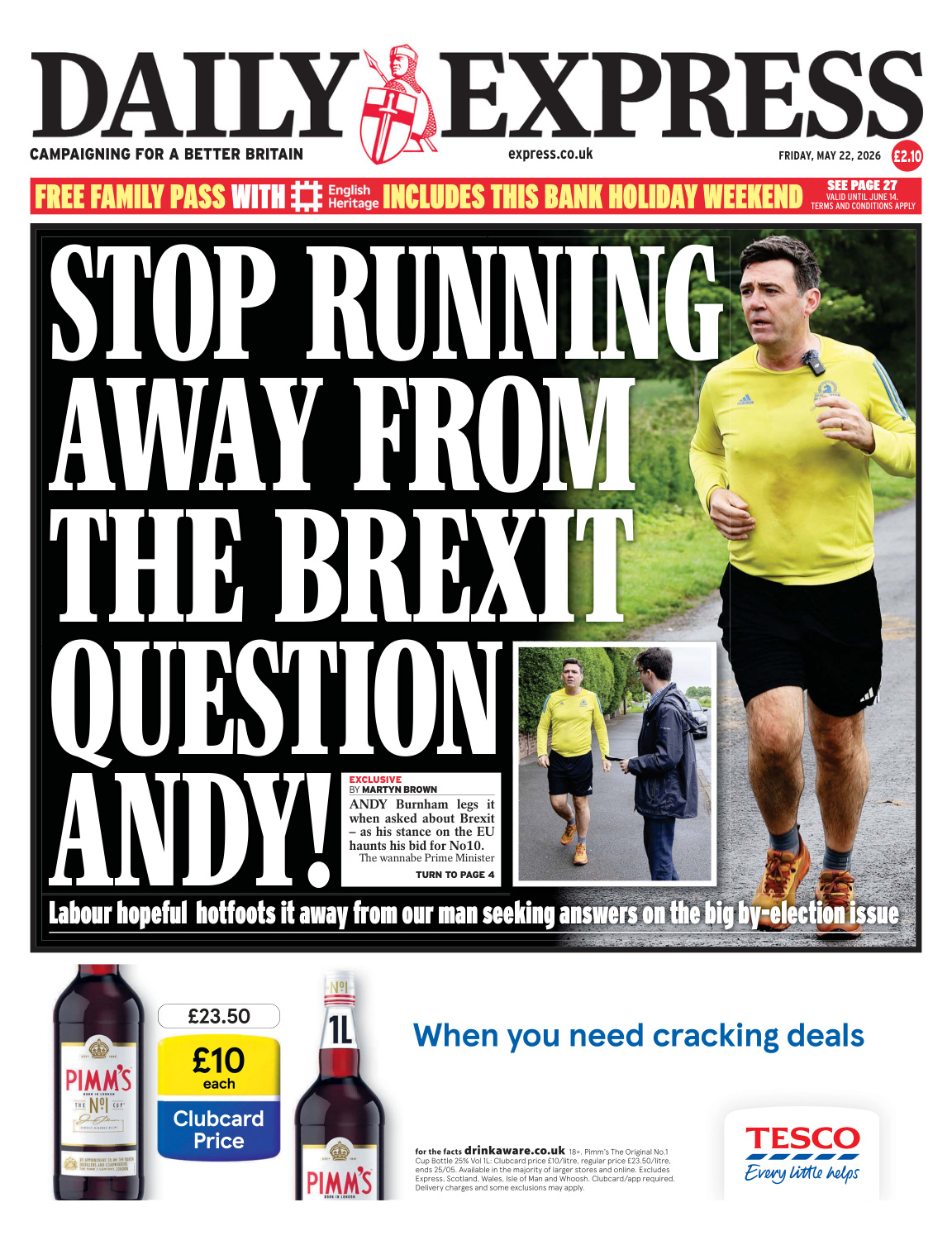 Daily Express (22 May 2026) PDF Download