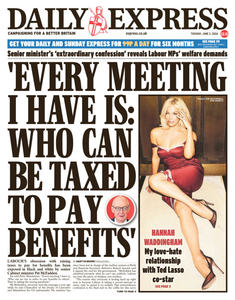 Daily Express – June 02 2026 PDF Download – Various Authors