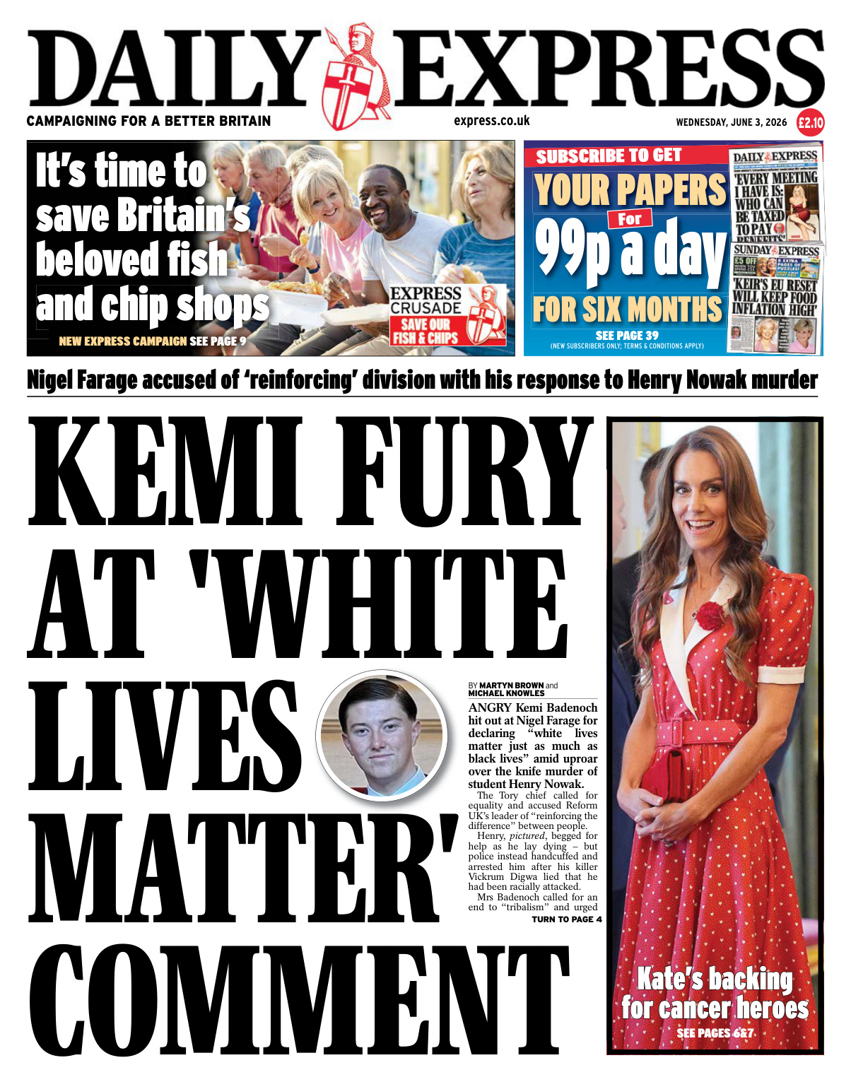 Daily Express - June 03 2026 PDF Download