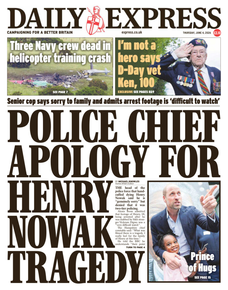 Daily Express – June 04 2026 PDF Download – Various Authors
