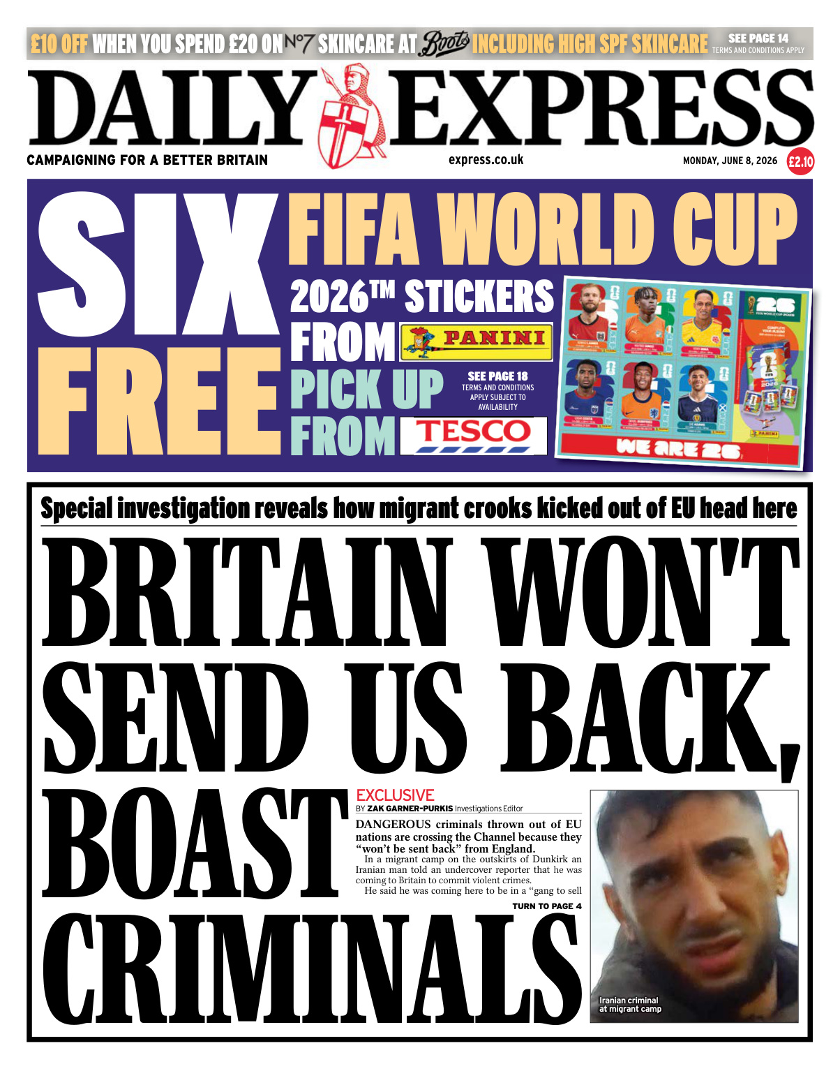Daily Express - June 08 2026 PDF Download