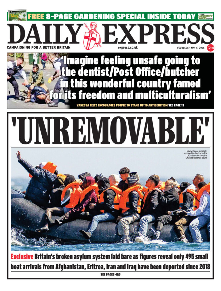 Daily Express May 06 2026 Daily Express Kitap Kapağı