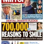 Daily Mirror 21 February 2025 Daily Mirror Kitap Kapağı