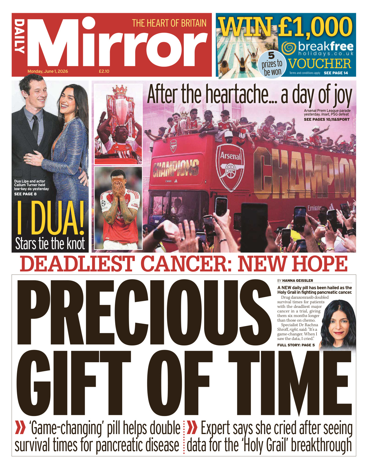 Daily Mirror - June 01 2026 PDF Download