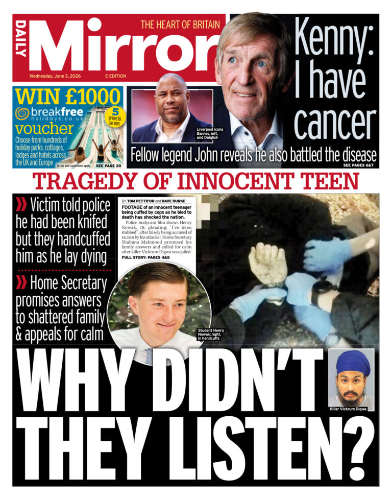 Daily Mirror – June 03 2026 PDF Download – Various Authors