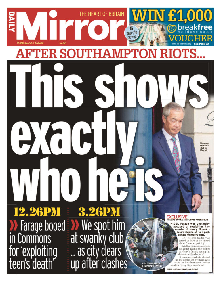 Daily Mirror – June 04 2026 PDF Download – Various Authors