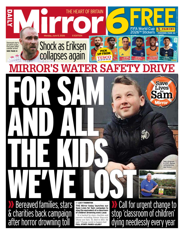 Daily Mirror – June 08 2026 PDF Download – Various Authors