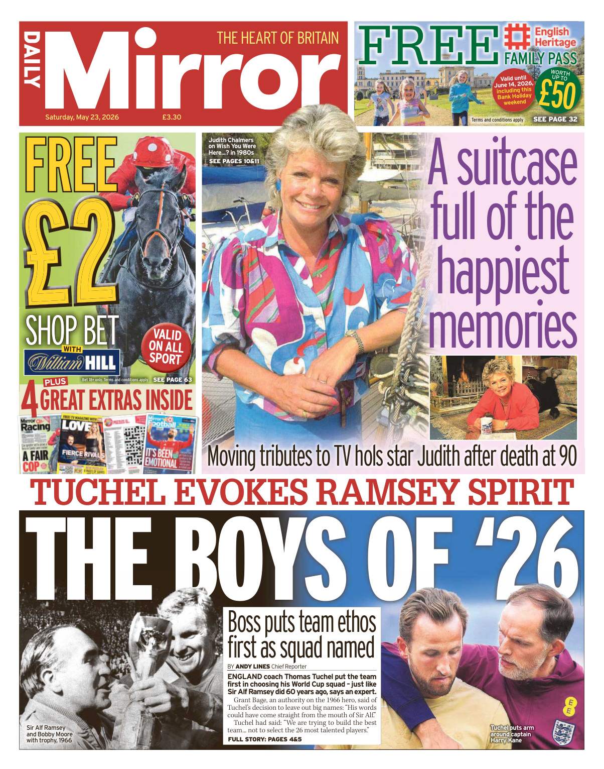 Daily Mirror (23 May 2026) PDF Download