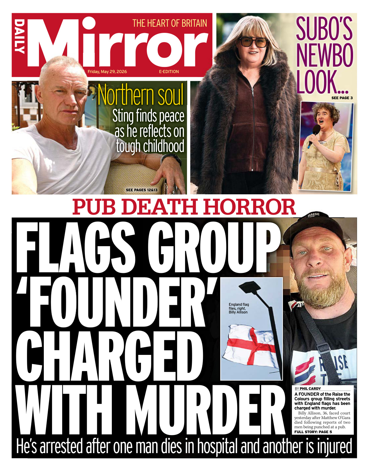 Daily Mirror May 29 2026 Daily Mirror Kitap Kapağı