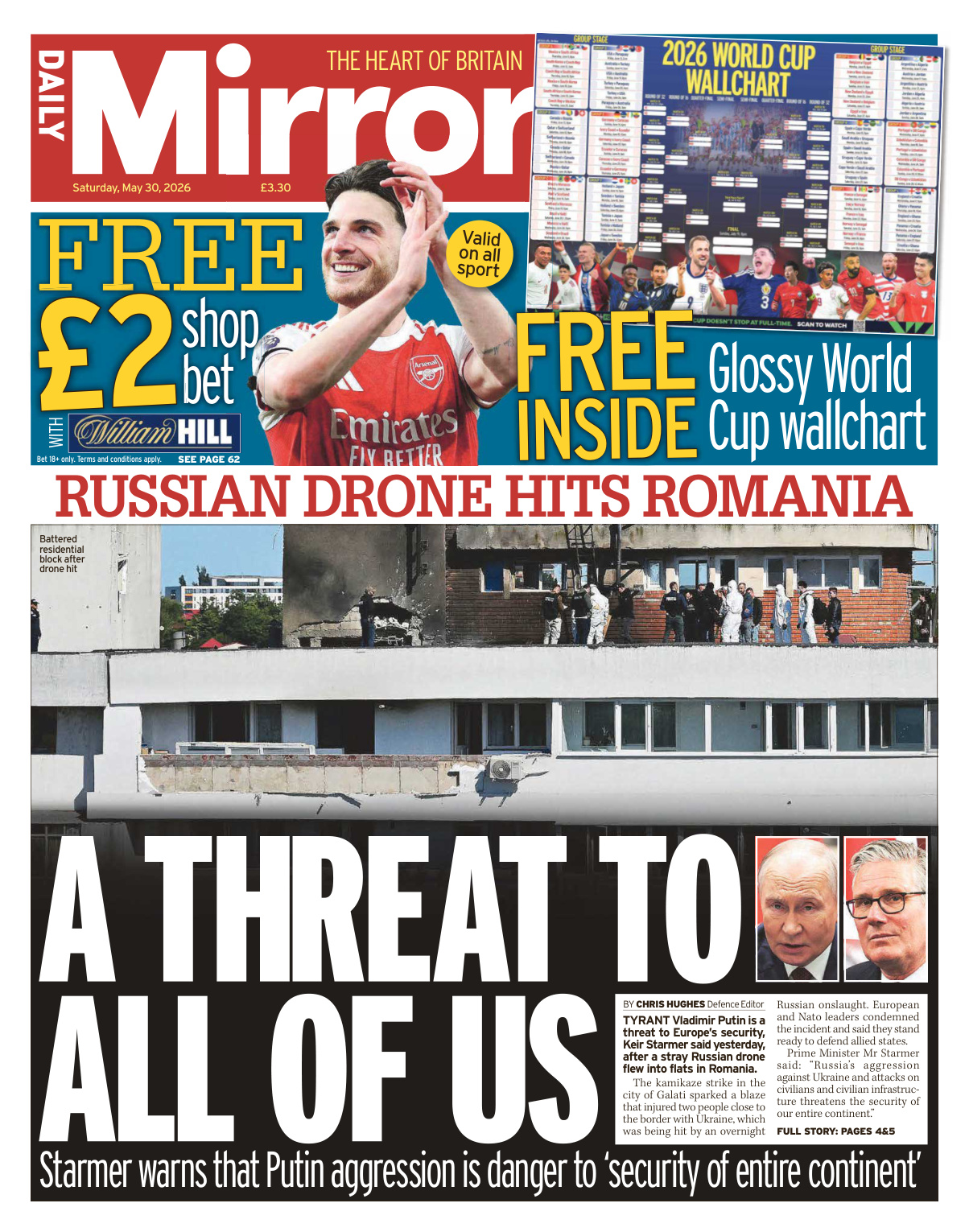 Daily Mirror May 30 2026 Daily Mirror Kitap Kapağı